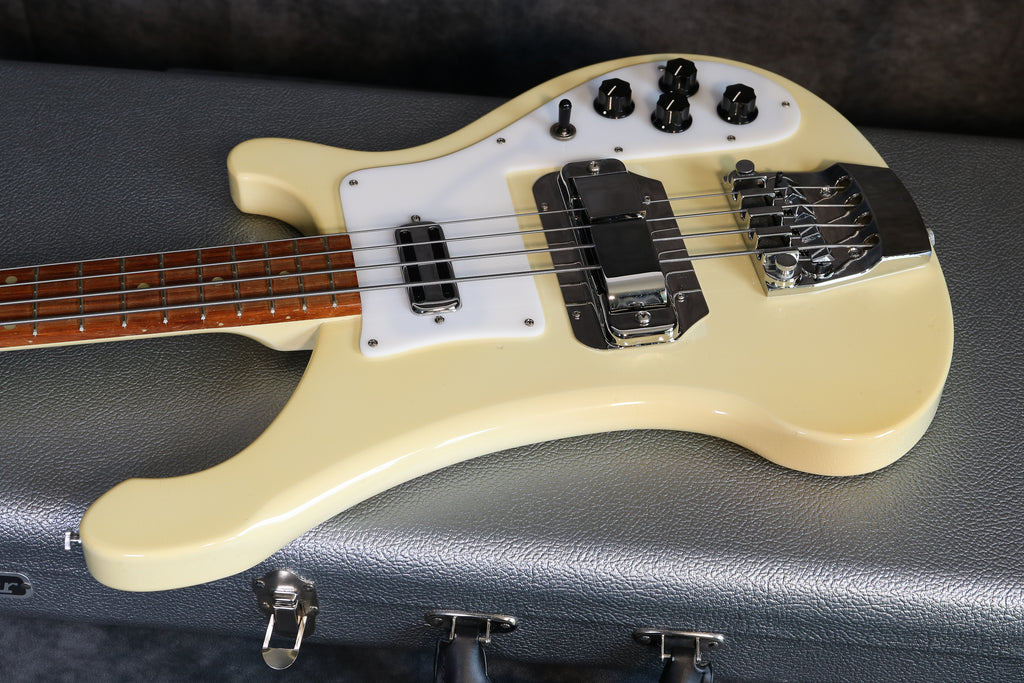 1980 Rickenbacker 4001S, White – Andy Baxter Bass & Guitars