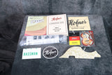New Hofner 500/1 - '63 Violin Bass, Vintage Finish