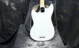 2018 Fender USA Mustang Bass PJ, Olympic White