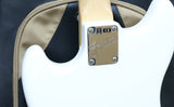 2018 Fender USA Mustang Bass PJ, Olympic White
