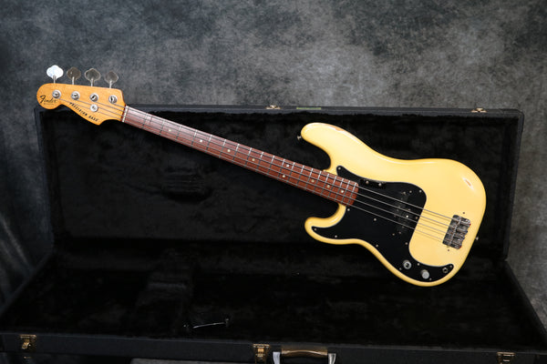 1978 Fender Precision Bass, Olympic White, Left Handed
