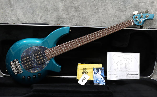 2005 Music Man Bongo 4 HH, Teal Pearl