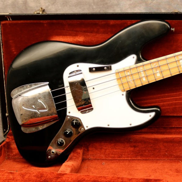 1978/81 Fender Jazz Bass, Black – Andy Baxter Bass & Guitars